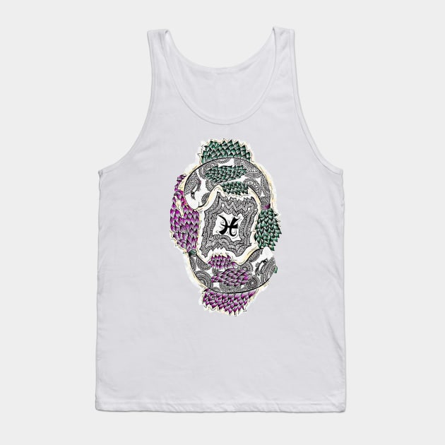 Zodiac: Pisces... Tank Top by nubbleznut